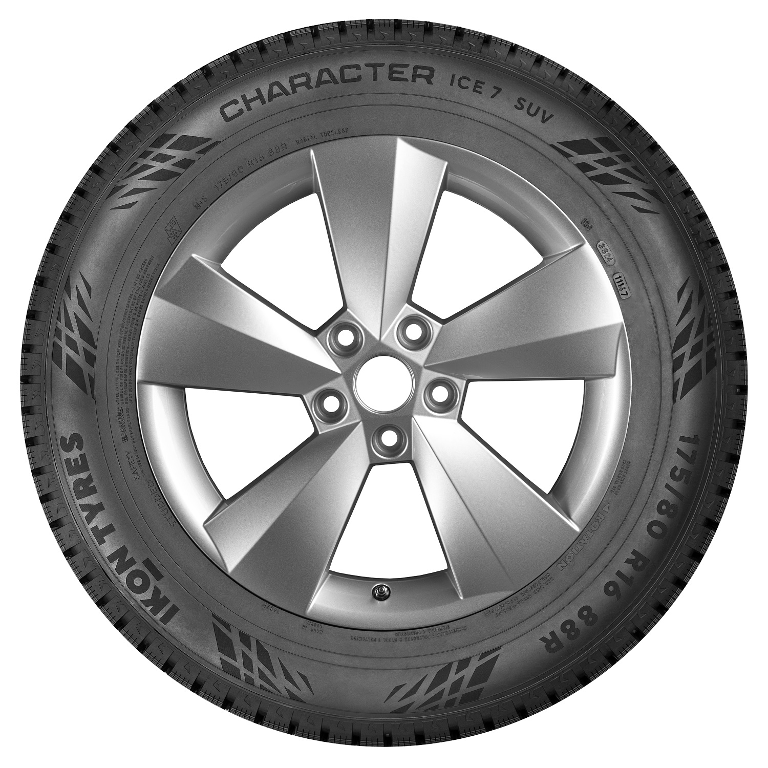Ikon (Nokian Tyres) Character Ice 7 SUV 265/60 R18 114T (XL) заказать